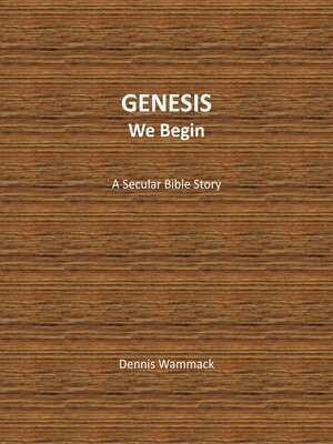 cover image of Genesis, We Begin